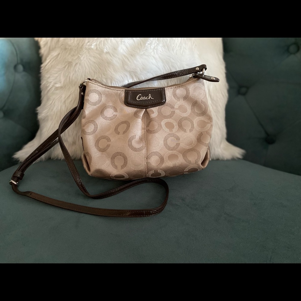 NWOT Coach Op Art Signature C Crossbody purse